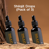 Organo Shilajit Drops Pack of 3