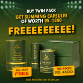 Buy Twin Pack & Get Slimming Capsules Free